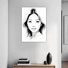 Hint of a Woman's Smile Hallway Demo