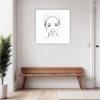 Hint of a Woman's Smile Hallway Demo