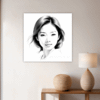 Hint of a Woman's Smile Hallway Demo