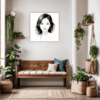Hint of a Woman's Smile Hallway Demo