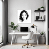 Hint of a Woman's Smile Office Demo