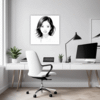Hint of a Woman's Smile Office Demo