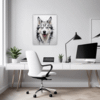 Husky Gaze Artwork Office Demo