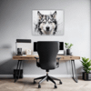 Husky Gaze Artwork Office Demo