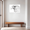 Iconic Bald Eagle Hallway Demo
