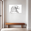 Iconic Bald Eagle Hallway Demo