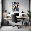 Intellectual Nerd Girl Office Demo