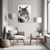 Intelligent Maine Coon Living Room Demo