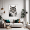 Intelligent Maine Coon Living Room Demo