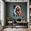 Intense Headbanger Chick Office Demo