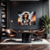 Intense Headbanger Chick Office Demo