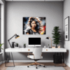 Intense Headbanger Chick Office Demo