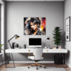 Intense Headbanger Chick Office Demo