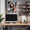 Intense Headbanger Chick Office Demo