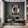 Intense Headbanger Chick Office Demo