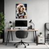 Intense Headbanger Chick Office Demo
