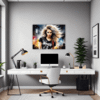Intense Headbanger Chick Office Demo