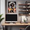 Intense Headbanger Chick Office Demo