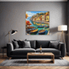 Italian Harvest Village Living Room Demo