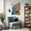 Italian Harvest Village Living Room Demo