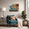 Italian Harvest Village Living Room Demo
