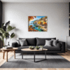 Italian Harvest Village Living Room Demo