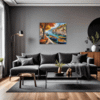 Italian Harvest Village Living Room Demo
