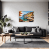 Italian Harvest Village Living Room Demo