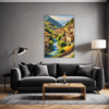 Italian Hill Village Living Room Demo