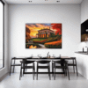 Italian Village at Dusk Dining Room Demo