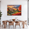 Italian Village at Dusk Dining Room Demo