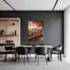 Italian Village at Dusk Dining Room Demo