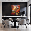 Italian Village at Dusk Dining Room Demo