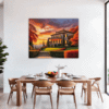 Italian Village at Dusk Dining Room Demo