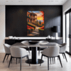 Italian Village at Dusk Dining Room Demo