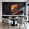 Italian Village at Dusk Dining Room Demo