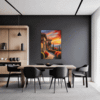 Italian Village at Dusk Dining Room Demo