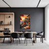 Italian Village at Dusk Dining Room Demo