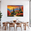 Italian Village at Dusk Dining Room Demo