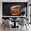 Italian Village at Dusk Dining Room Demo