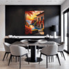 Italian Village at Dusk Dining Room Demo