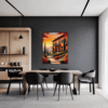 Italian Village at Dusk Dining Room Demo