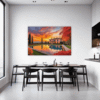 Italian Village at Dusk Dining Room Demo