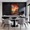 Italian Village at Dusk Dining Room Demo