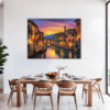 Italian Village Dusk Dining Room Demo