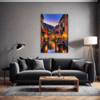 Italian Village Dusk Living Room Demo