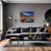 Italian Village Dusk Living Room Demo