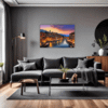Italian Village Dusk Living Room Demo