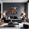 Italian Village Dusk Living Room Demo