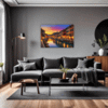 Italian Village Dusk Living Room Demo